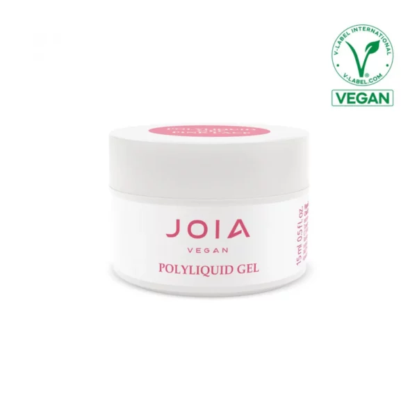 JOIA vegan - Gel base PolyLiquid Gel Pink Lace, 15 ml Гель-база