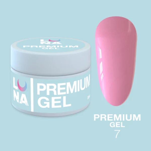 LUNA MOON - Гель для нарощування Premium Gel №7 15 мл