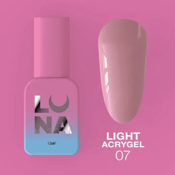 LUNA MOON - Рідкий Гель Light Acrygel 13ml №7