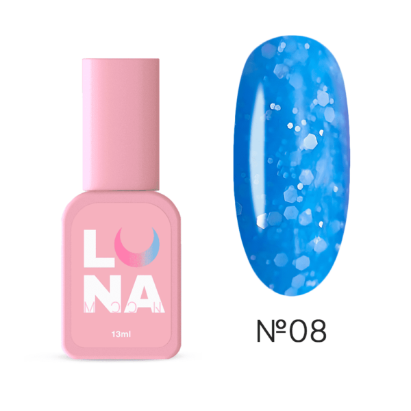 LUNA MOON - Камуфлююча база Tutti Frutti Base 13ml №8