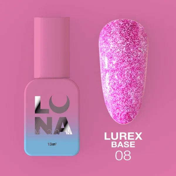 LUNA MOON - Камуфлююча база Lurex Base 13ml №8