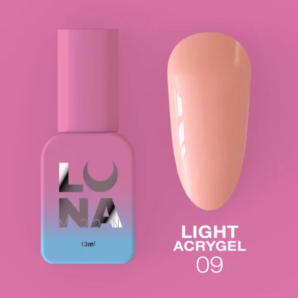 LUNA MOON - Рідкий Гель Light Acrygel 13ml №9