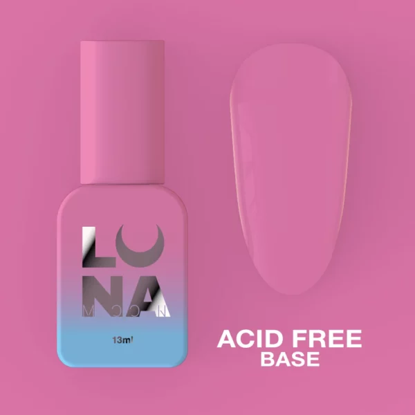 LUNA MOON - База для гель-лаку безкислотна Acid Free Base 13 мл