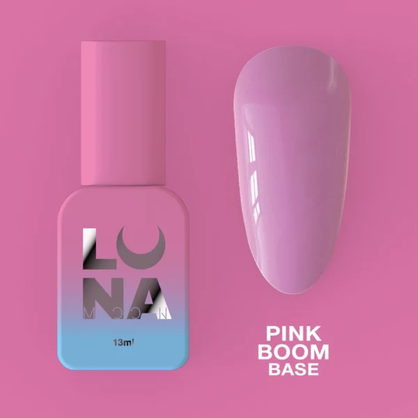 LUNA MOON - Камуфлююча база Color Base 13ml - Pink Boom