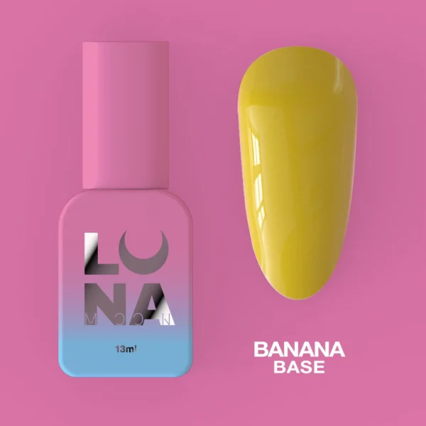LUNA MOON - Камуфлююча база Color Base 13ml - Banana