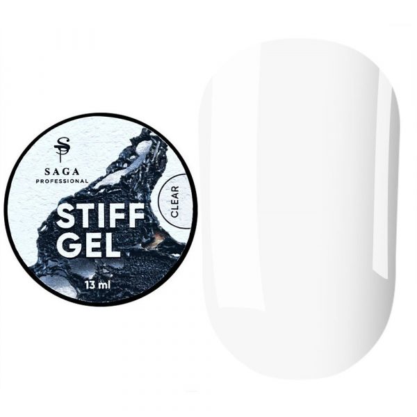 SAGA - Гель-желе Stiff Gel Clear, 13 мл