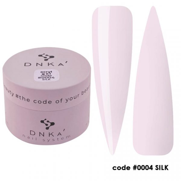 DNKA - Гель для нігтів Аcryl Gel 0004 Silk, 30 мл
