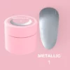 LUNA MOON - Гель-фарба для нігтів Metallic Gel №1 5ml
