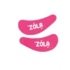 ZOLA - Reusable silicone eye patches (1 pair) / raspberry - מדבקות סיליקון לשימוש חוזר (זוג אחד) / פטל -