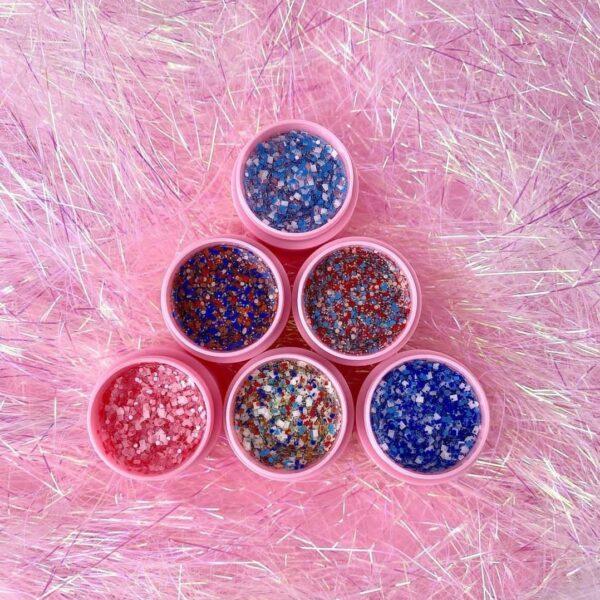 LUNA MOON - Блискітки для нігтів Geometric Gel №1 5ml - Image 2