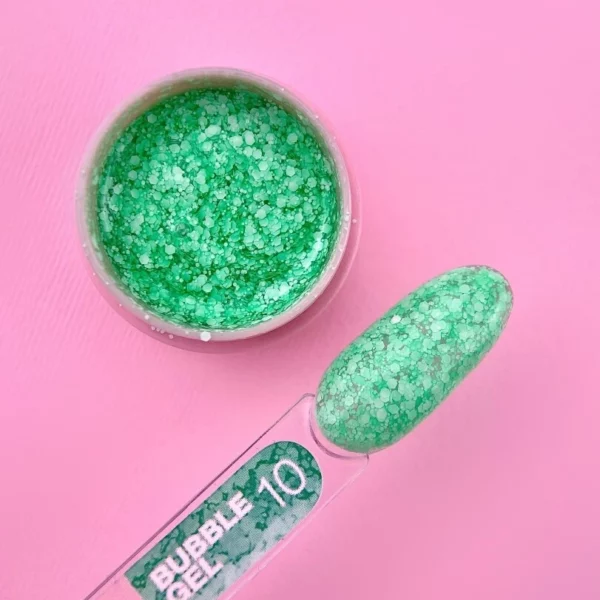 LUNA MOON - Блискітки для нігтів Bubble Gel №10 5ml - Image 2