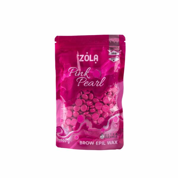 ZOLA - Granulated Wax Brow Epil Wax Pink Pearl 100 gr. - שעווה לפנים וגבות זולה 100 גרם