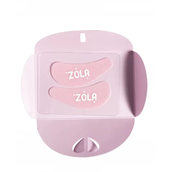ZOLA - Reusable silicone eye patches (1 pair) / pink - מדבקות סיליקון לשימוש חוזר (זוג אחד) / ורוד - Image 2