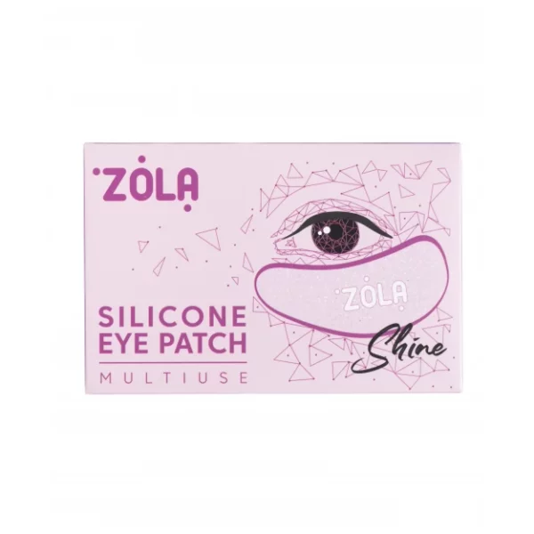 ZOLA - Reusable silicone eye patches (1 pair) / pink - מדבקות סיליקון לשימוש חוזר (זוג אחד) / ורוד - Image 3