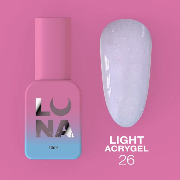 LUNA MOON - Рідкий Гель Light Acrygel 13ml №26