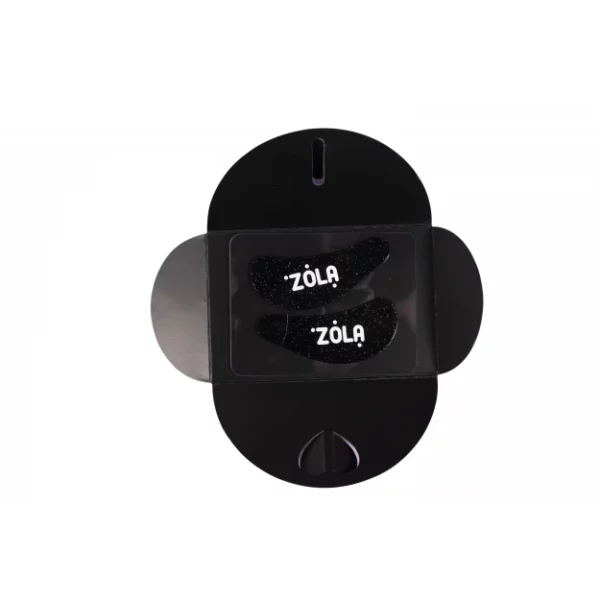 ZOLA - Reusable silicone eye patches (1 pair) / black - מדבקות סיליקון לשימוש חוזר (זוג אחד) / שחור - Image 2