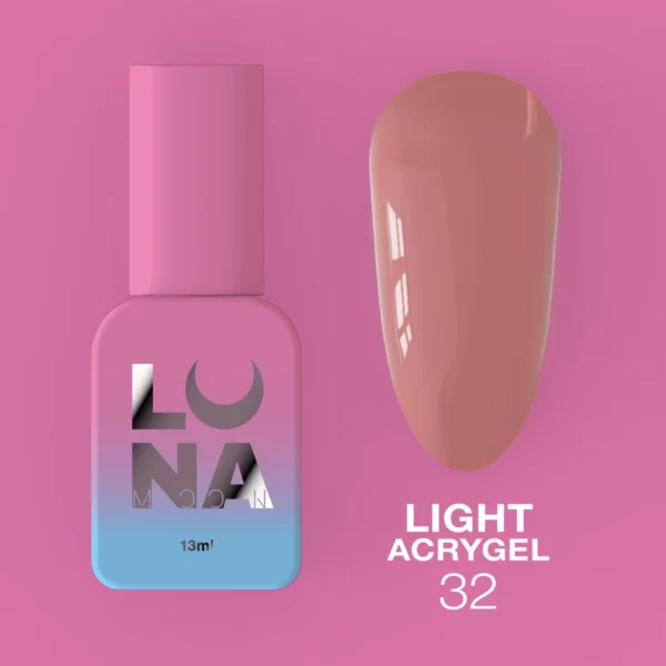 LUNA MOON - Рідкий Гель Light Acrygel 13ml №32
