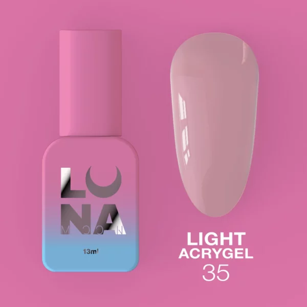 LUNA MOON - Рідкий Гель Light Acrygel 13ml №35