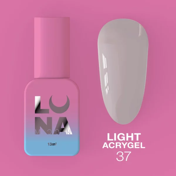 LUNA MOON - Рідкий Гель Light Acrygel 13ml №37