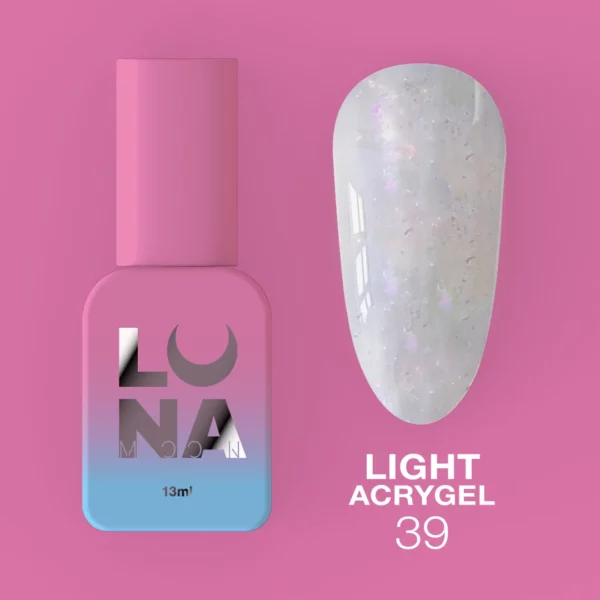 LUNA MOON - Рідкий Гель Light Acrygel 13ml №39