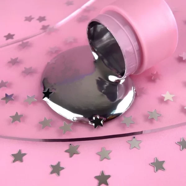 LUNA MOON - Гель-фарба для нігтів Metallic Gel №1 5ml - Image 4