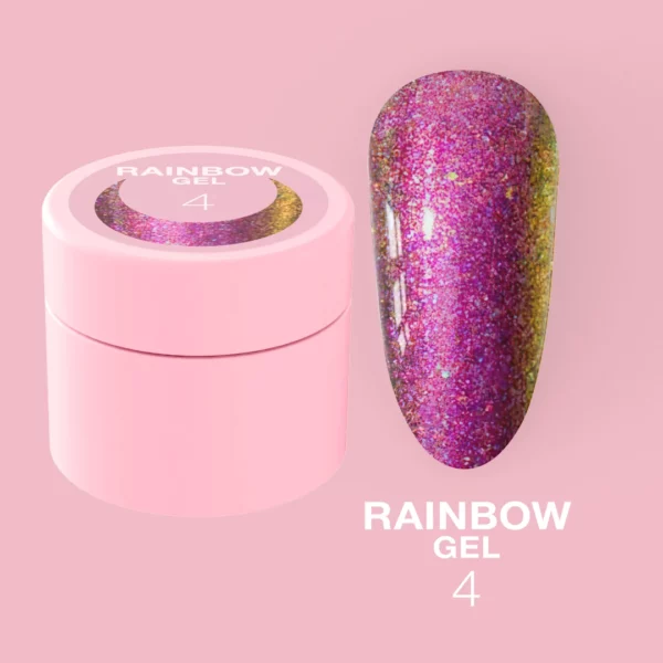 LUNA MOON - Гель Rainbow Gel №04, 5 мл