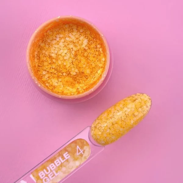 LUNA MOON - Блискітки для нігтів Bubble Gel №4 5ml - Image 2