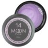 moon full - Полігель для нарощування Poly Gel №14 рожевий діамант із шиммером, 30 мл.