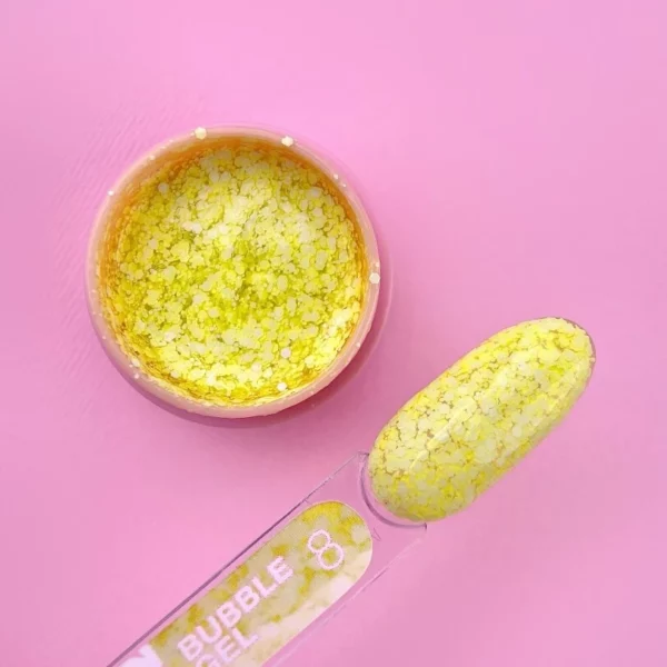 LUNA MOON - Блискітки для нігтів Bubble Gel №8 5ml - Image 2
