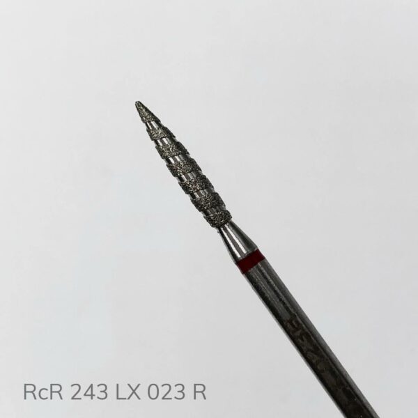 Nozzle diamond RichColor Tornado sharp 243 LX 023R (red)