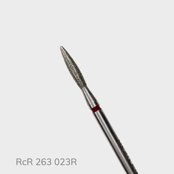Nozzle diamond RichColor Flame 263 023R (red)