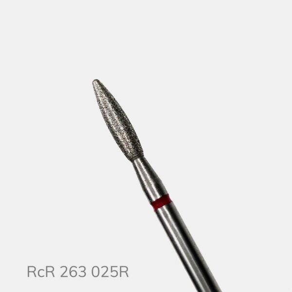 Nozzle diamond RichColor Flame 263 025R (red)