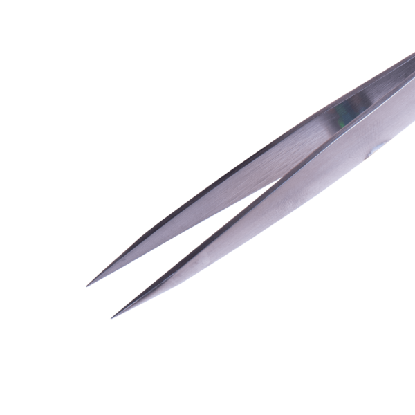 ZOLA - Professional tweezers for eyebrows SILVER (point) - פינצטה מקצועית לגבות כסף (נקודה) זולה - Image 2