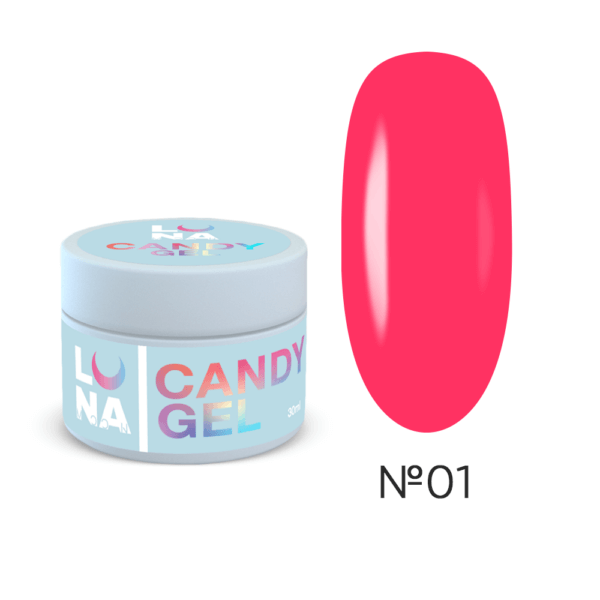 LUNA MOON - Гель для нарощування Candy Gel №1 15ml