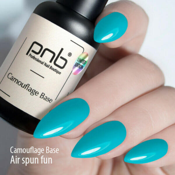 PNB - Camouflage base PNB, Air spun fun, turquoise, 8 ml - Image 2
