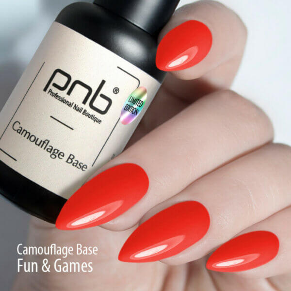 PNB - Camouflage base PNB, Fun & Games, scarlet, 8 ml - Image 2