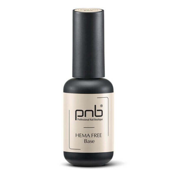 PNB - Base coat HEMA FREE Base, 8 ml - בסיס היפואלרגני ללא חמאה 8 מל