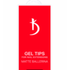 KODI - Gel Tips for Extensions MATTE BALLERINA (240 pcs/pack) - טיפס ג'ל בלרינה מט 240 יחידות