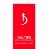 KODI - Gel Tips for Extensions MEDIUM ALMOND (240 pcs/pack) - טיפס ג'ל שקד בינוני 240 יחידות