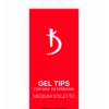 KODI - Gel Tips for Extensions MEDIUM STILETTO (240 pcs/pack) - טיפס ג'ל סטיילטו בינוני 240 יחידות