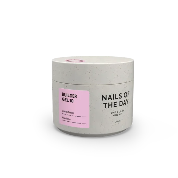 NAILSOFTHEDAY - Builder Gel No, 10 гель для нарощування нігтів, 30 мл