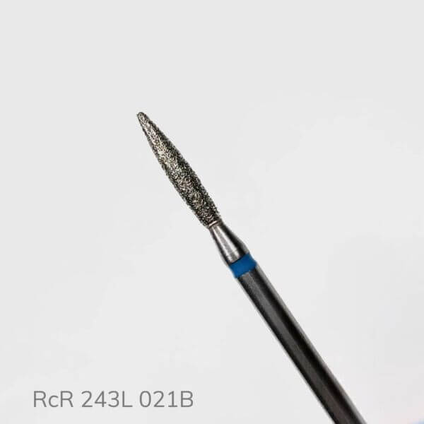Nozzle diamond RichColor Flame sharp 243L 021B (blue)
