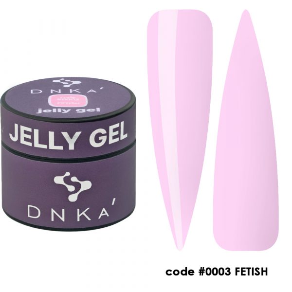 DNKa - Гель для нігтів Gelly Gel 0003 Fetish, 15 мл