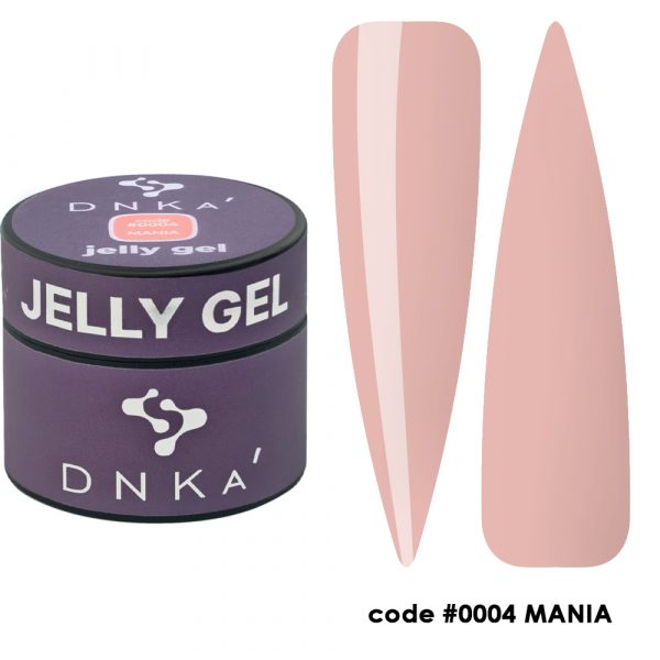 DNKa - Гель для нігтів Gelly Gel 0004 Mania, 15 мл