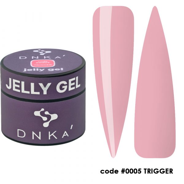DNKa - Гель для нігтів Gelly Gel 0005 Trigger, 15 мл