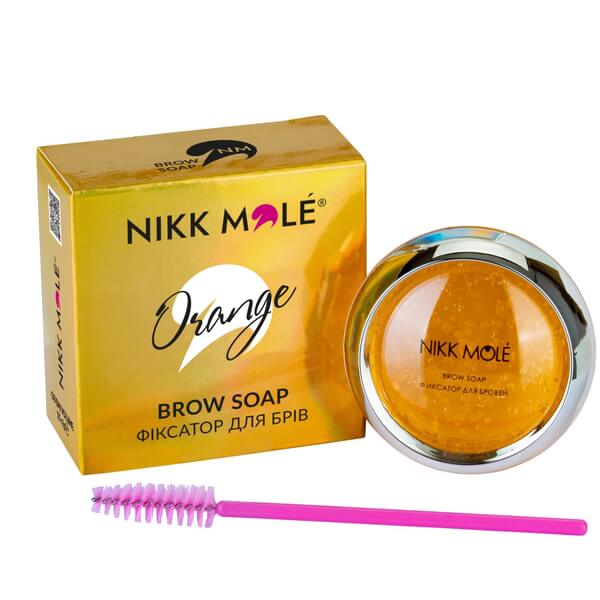 Nikk Mole - Fixator for eyebrows (Orange), 15g - מתקן גבות תפוז 15 גרם