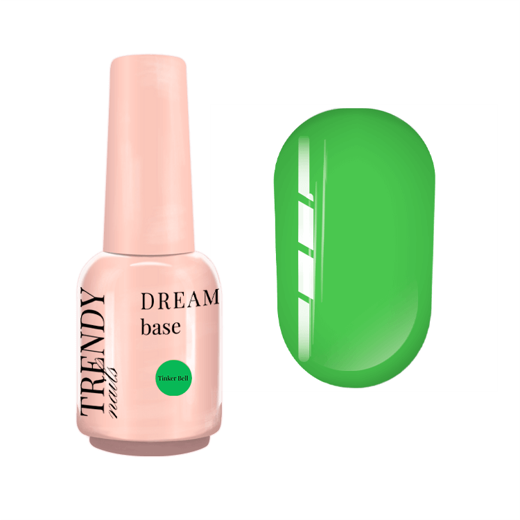 TRENDY - Dream Base Neon - Tinker Bell 15 ml - בייס דרים ניאון ירוד 15 מל