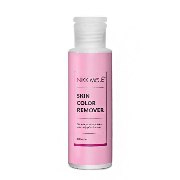 Nikk Mole - Lotion for removing paint from skin Nikk Mole 100ml - תחליב להסרת צבע מהעור 100 מ"ל
