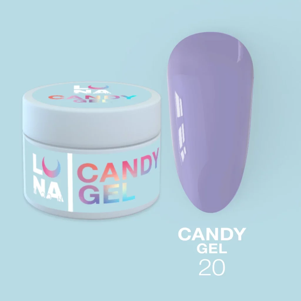 LUNA MOON - Гель для нарощування Candy Gel №20 15ml