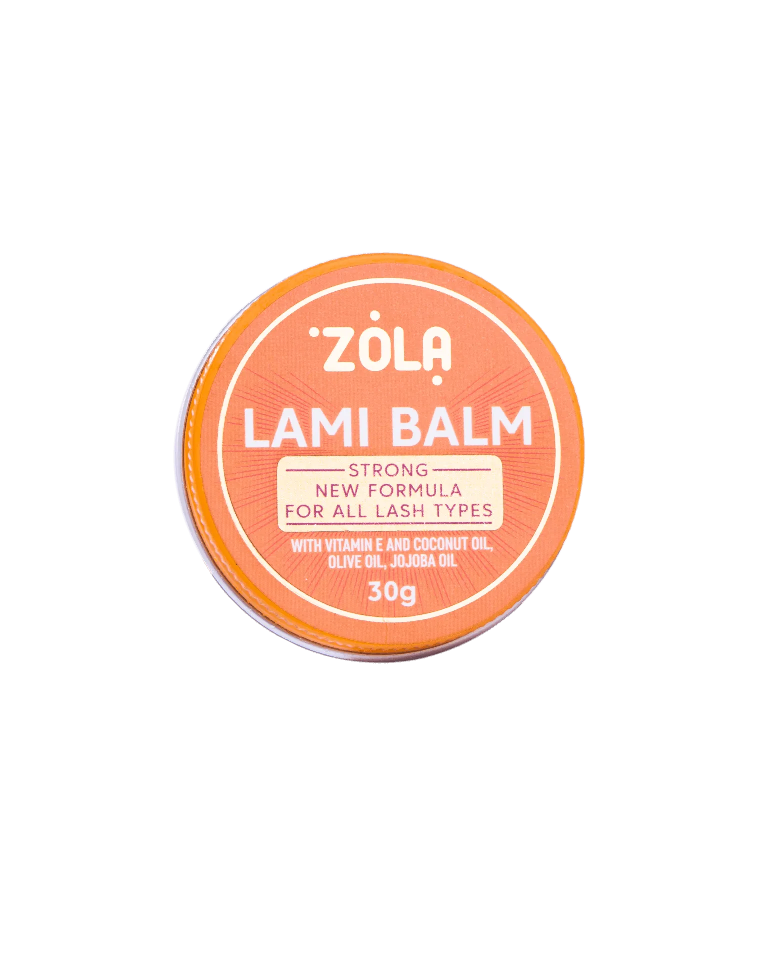 ZOLA - Laminating glue Lami Balm Orange 30 gr. - דבק למינציה זולה 30 גר'. דבק לאמי באלם